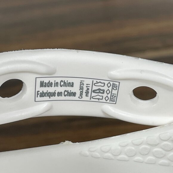 CROCS Classic DTP Balloon Clog Shoes Womens Size 11 White Disney Parks Slip On - Picture 13 of 14